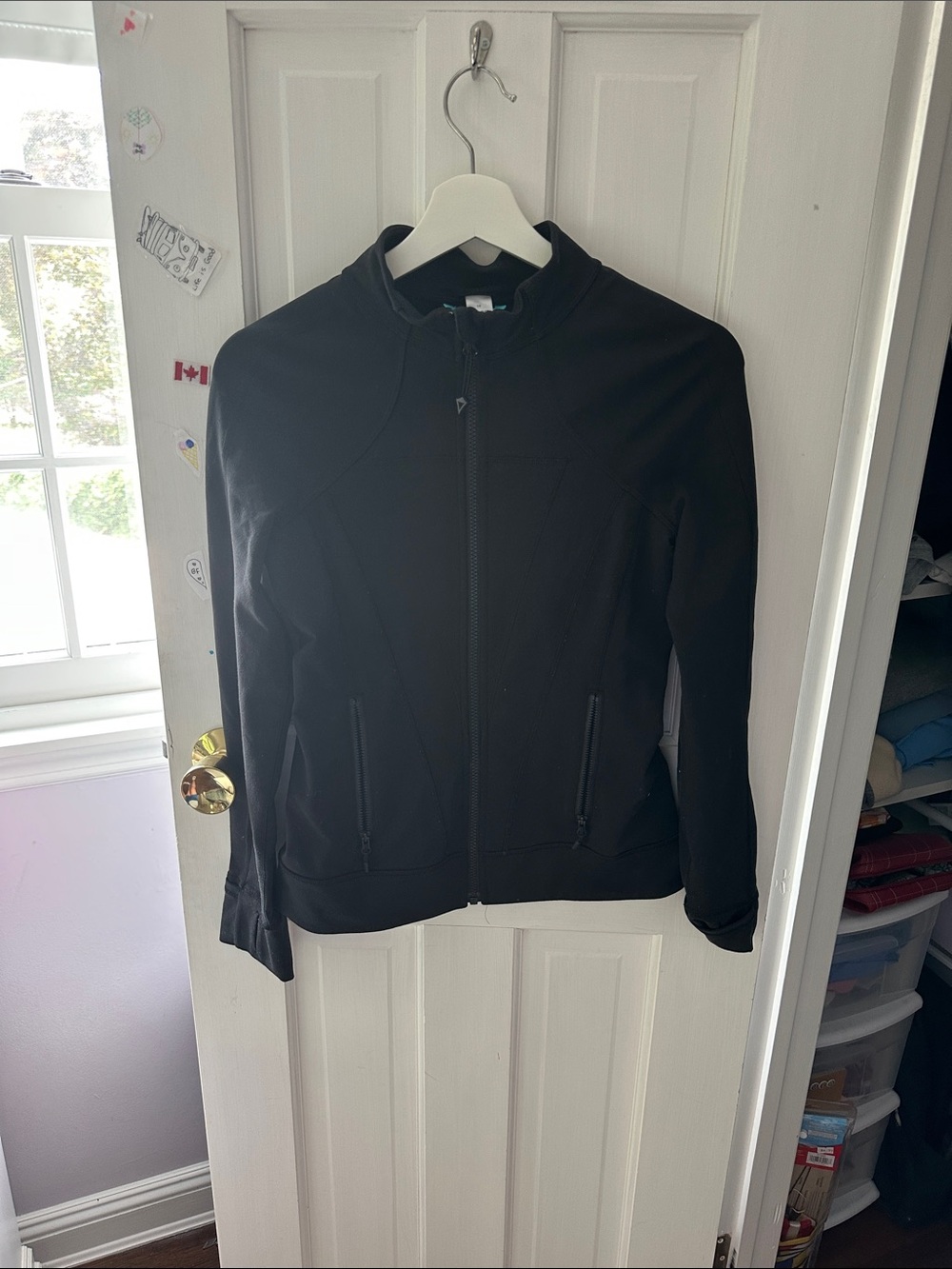 Lululemon/Ivivva Black Girls' Zip-Up Jacket